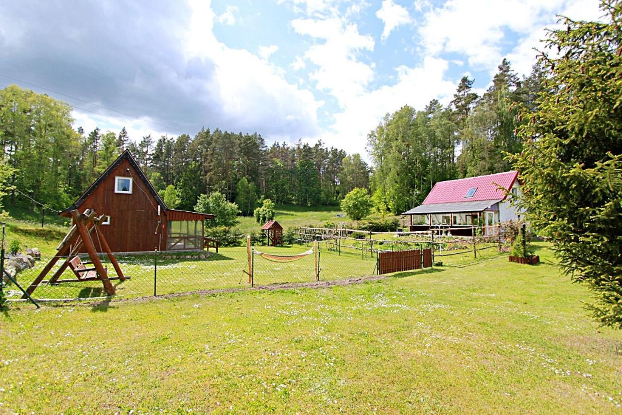 Domki Wczasowe Mazury - Ferienhaus Masuren - Do 12 Osob - Idealny Dla Grup Dluzek Eksteriør bilde